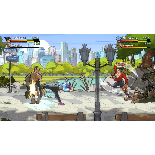 Mayhem Brawler [русские субтитры] PS4