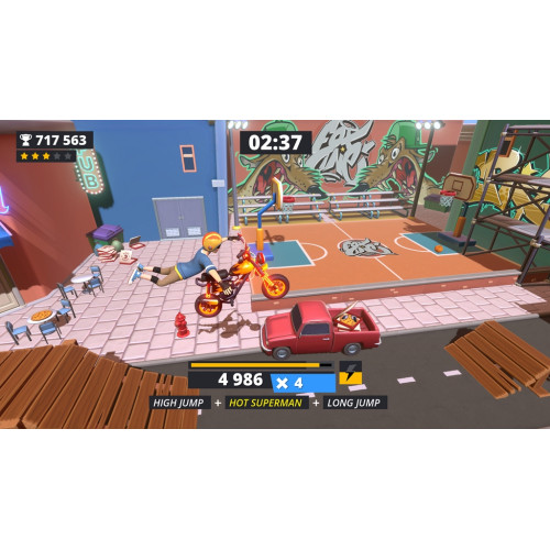Urban Trial Tricky. Deluxe Edition [русские субтитры] PS4