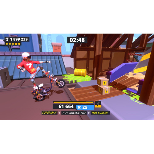 Urban Trial Tricky. Deluxe Edition [русские субтитры] PS4