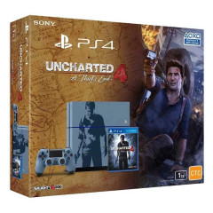 Игровая консоль PlayStation 4 1Tb Uncharted 4 limited edition PS4Fat (CUH-1208B) NEW (Русская версия)