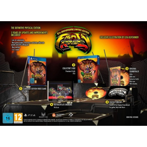 Fight'n Rage: 5th Anniversary - Limited Edition [английская версия] PS4