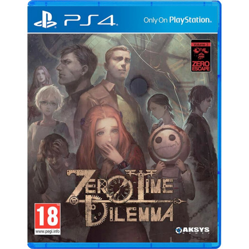 Zero Escape: Zero Time Dilemma [английская версия] PS4
