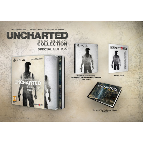 Uncharted: Натан дрейк. Коллекция Специальное издание [русская версия] PS4