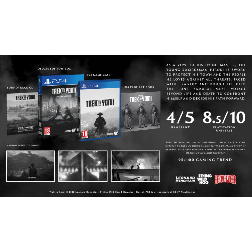 Trek To Yomi - Deluxe Edition (Русские субтитры) PS4