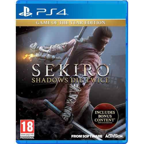 Sekiro: Shadows Die Twice - Game of the Year Edition (Русские субтитры) PS4