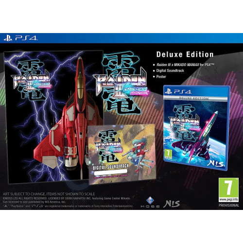 Raiden III x Mikado Maniax - Deluxe Edition (английская версия). PS4