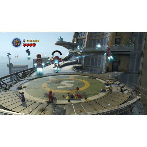 LEGO Marvel Super Heroes (английская версия) PS4