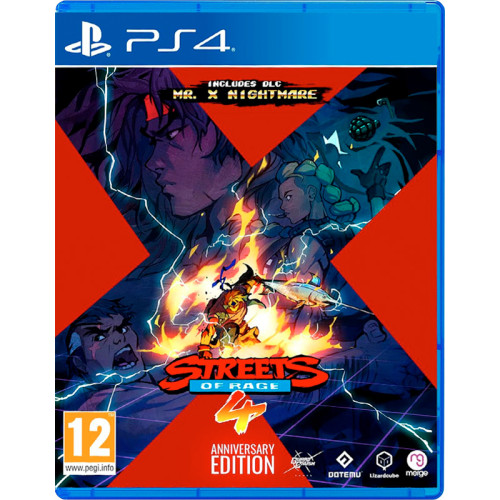 Streets of Rage 4 - Anniversary Edition (Русские субтитры) PS4