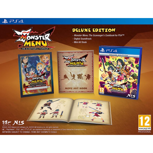 Monster Menu: The Scavenger's Cookbook Deluxe Edition (английская версия) PS4