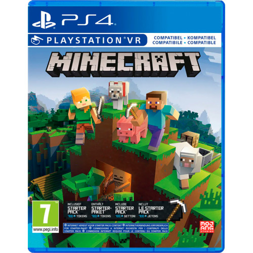 Minecraft (с поддержкой PS VR) (Русская версия) PS4