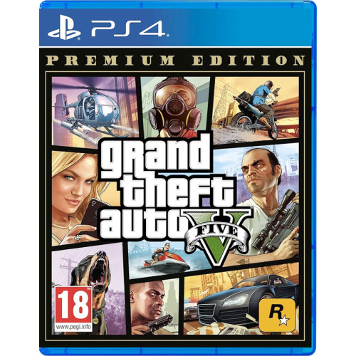 Grand Theft Auto V - Premium Edition (Русские субтитры) PS4