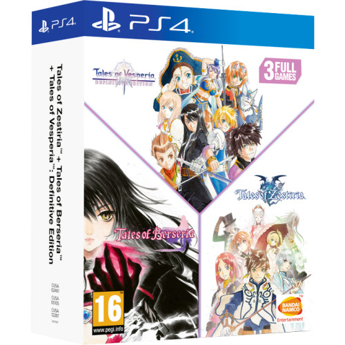 Tales of Vesperia + Tales of Berseria + Tales of Zestiria Compilation (Русские субтитры) PS4