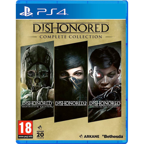 Dishonored Complete Collection (английская версия) PS4