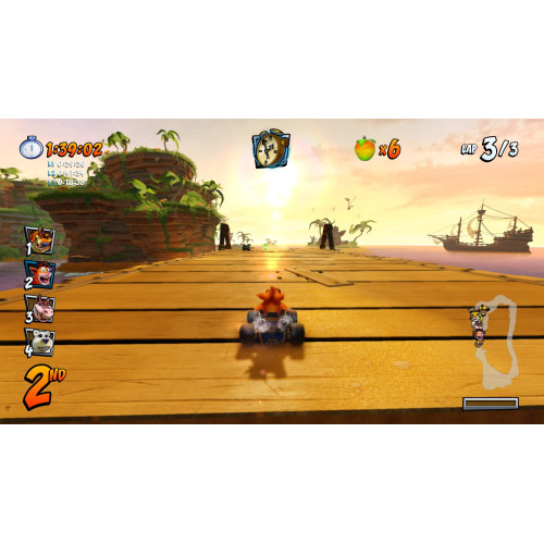 Crash Team Racing Nitro-Fueled (английская версия) PS4