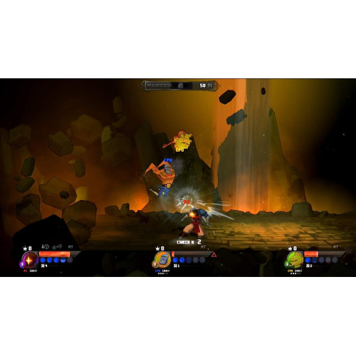 Bounty Battle - The Ultimate Indie Brawler (английская версия) PS4