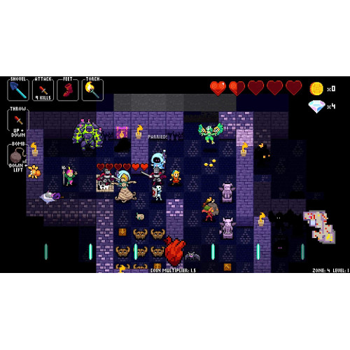 Crypt of the NecroDancer (Русские субтитры) PS4