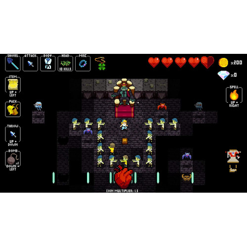 Crypt of the NecroDancer (Русские субтитры) PS4