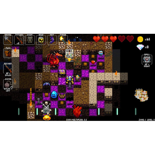 Crypt of the NecroDancer (Русские субтитры) PS4