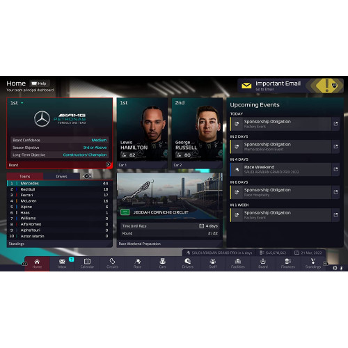F1 Manager 2022 [русские субтитры] PS4