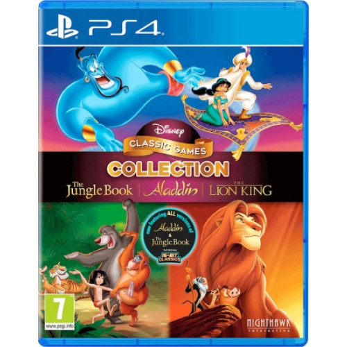Disney Classic Games: The Jungle Book, Aladdin & The Lion King [английская версия] PS4